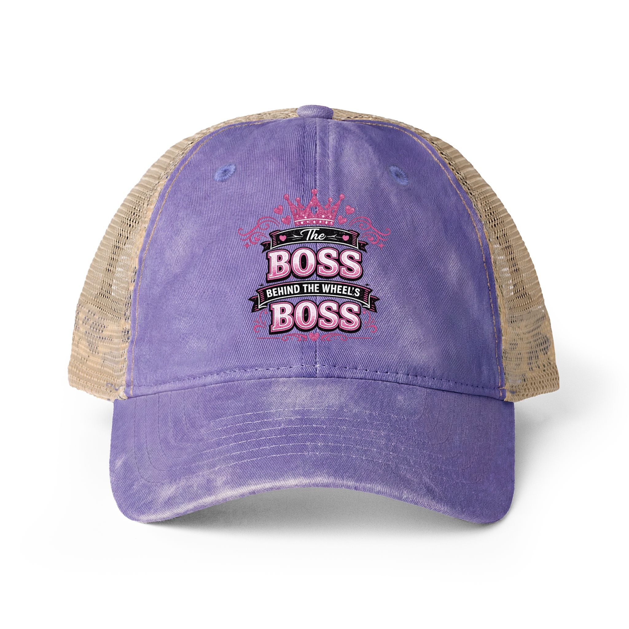 Women's Boss Behind the Wheel Women's Mesh Back Trucker Hat