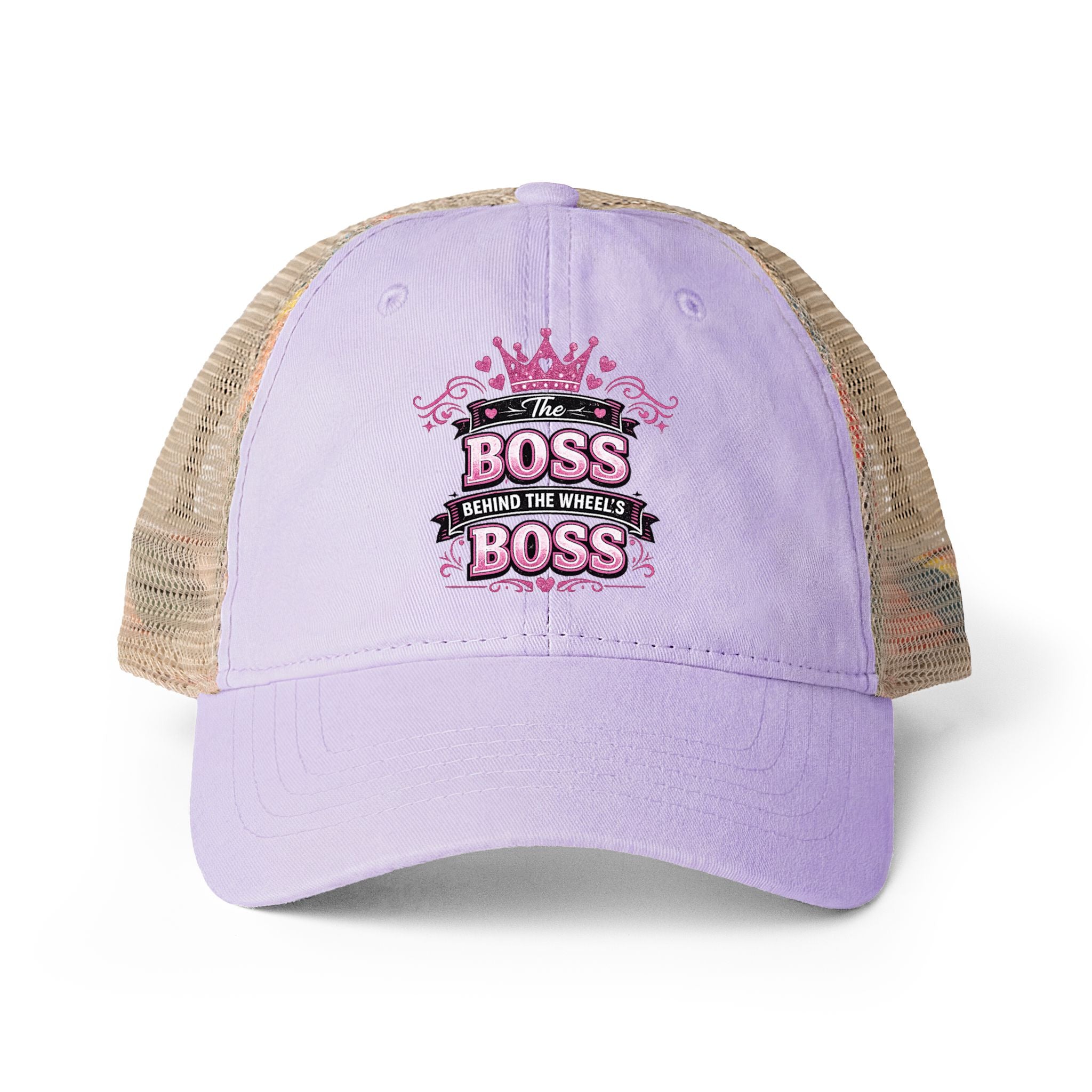 Women's Boss Behind the Wheel Women's Mesh Back Trucker Hat