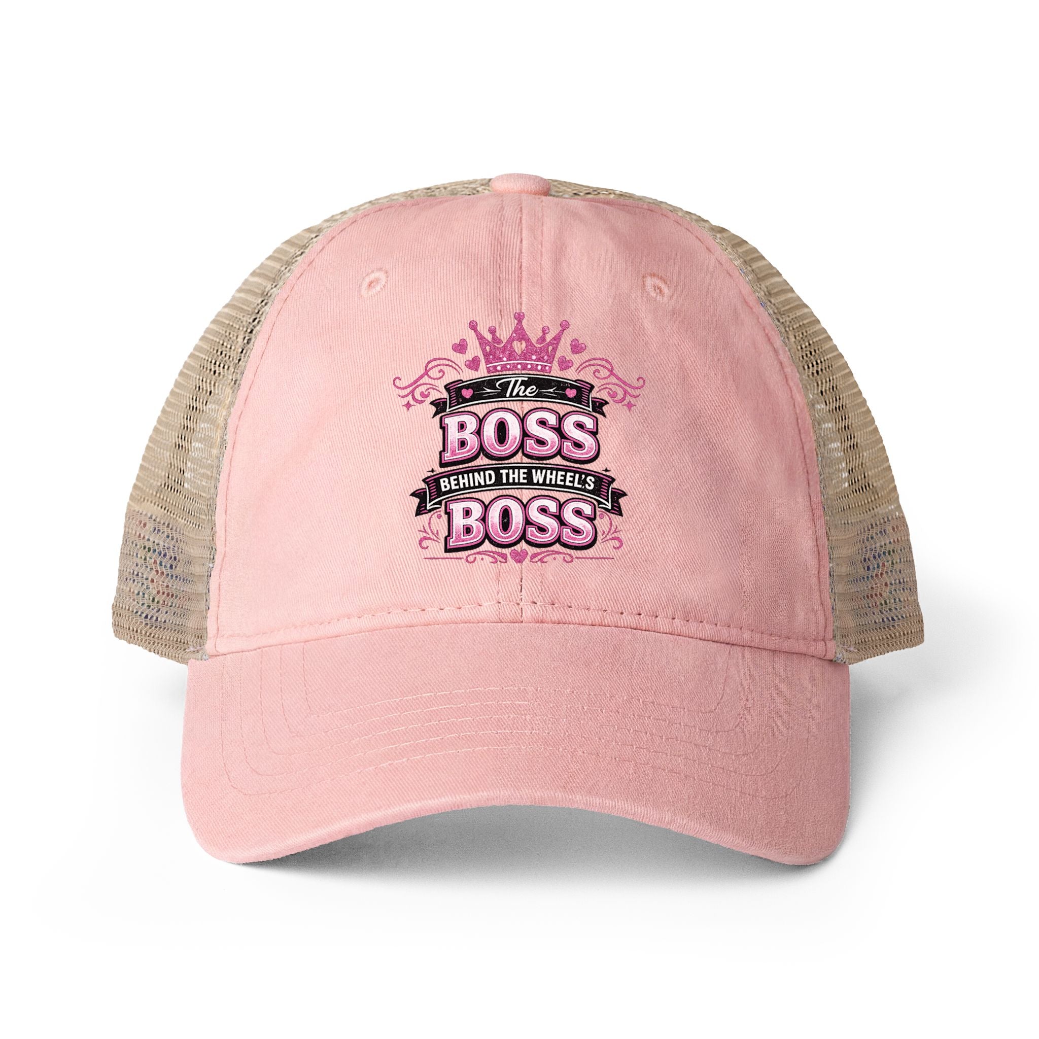Women's Boss Behind the Wheel Women's Mesh Back Trucker Hat