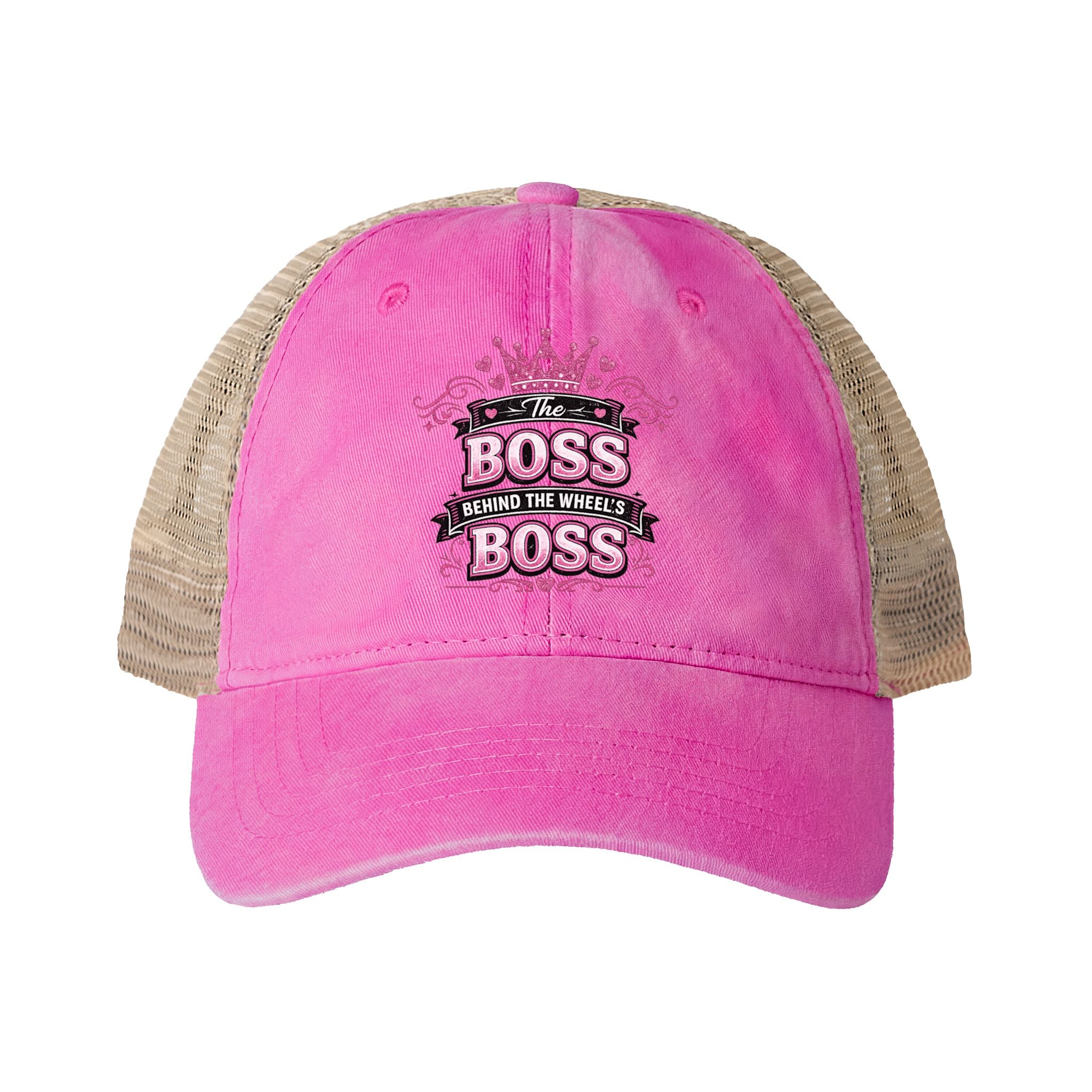 Women's Boss Behind the Wheel Women's Mesh Back Trucker Hat
