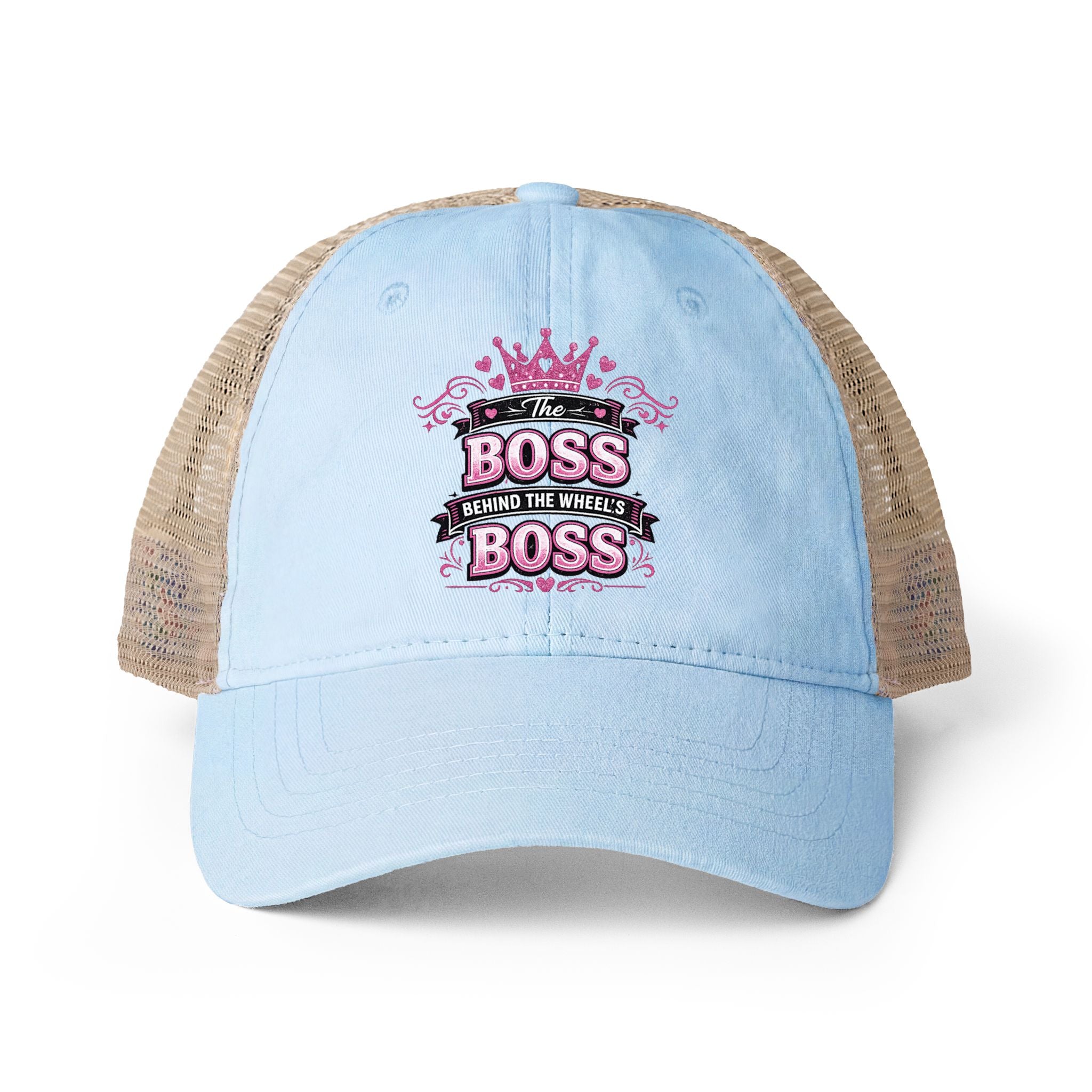 Women's Boss Behind the Wheel Women's Mesh Back Trucker Hat