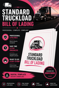 🚛 Standard Truckload Bill of Lading Template