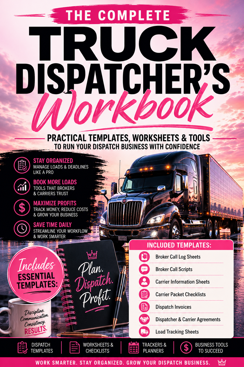 Start a Truck Dispatching Business – Complete Dispatcher Bundle & Templates